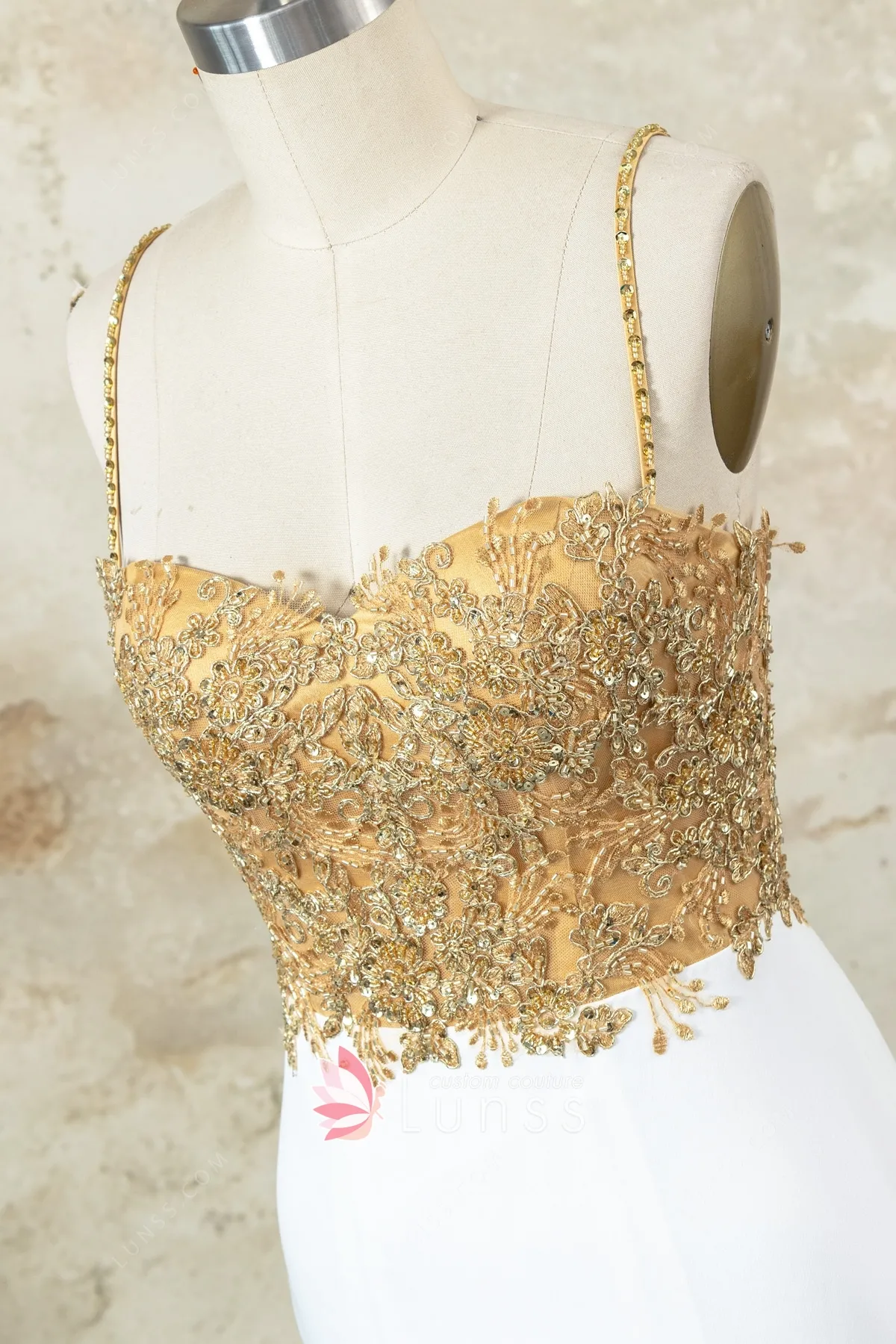 beaded straps bodice beaded straps bodice