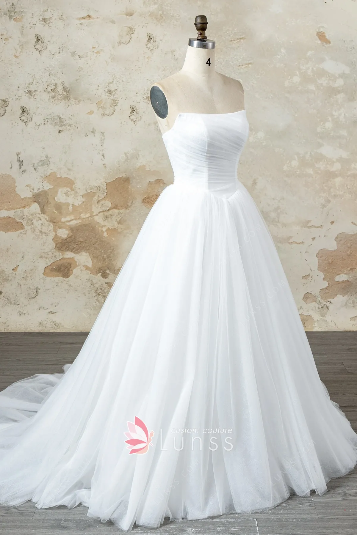 romantic tulle wedding ball gown romantic tulle wedding ball gown