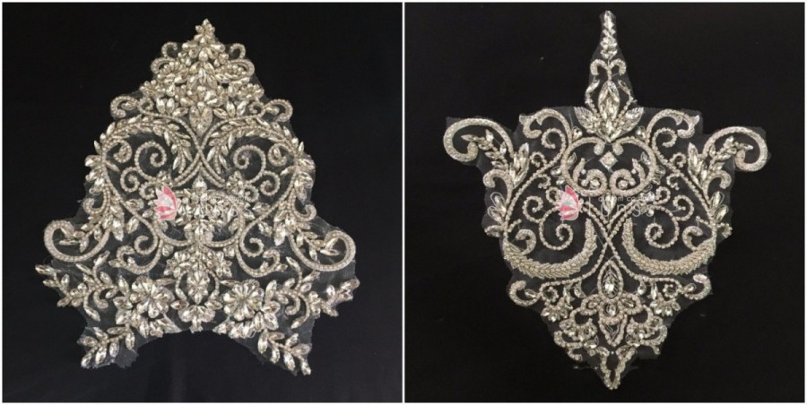 Beaded applique Beaded applique