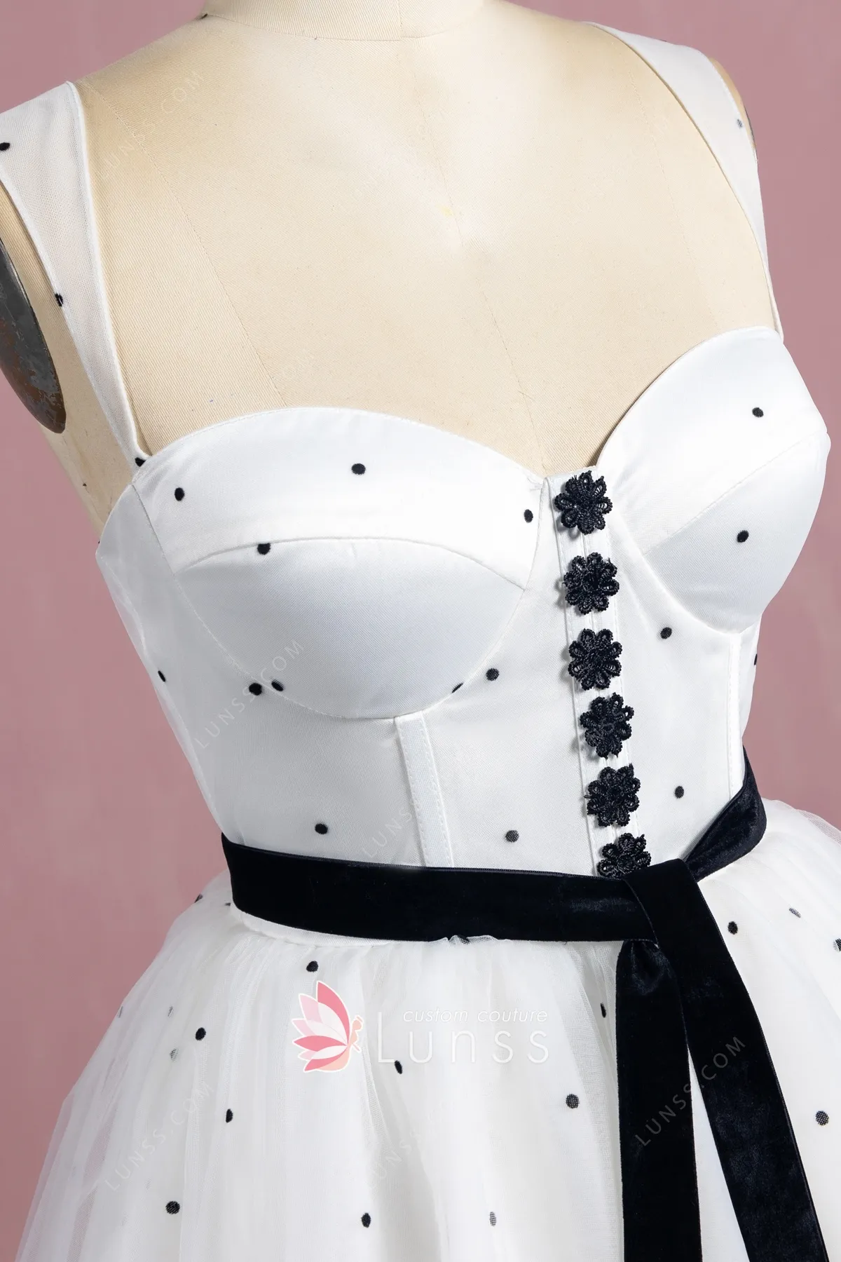 sweetheart corset bodice with black flowers sweetheart corset bodice with black flowers