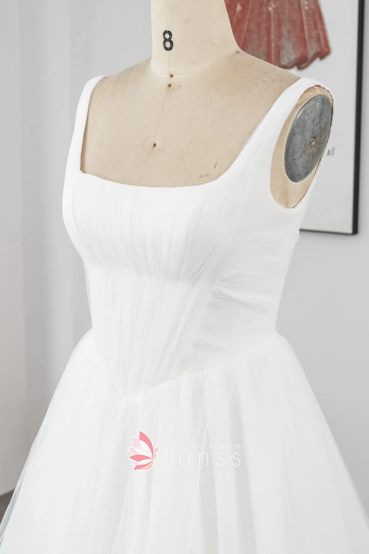 pleated bodice with basque waist pleated bodice with basque waist