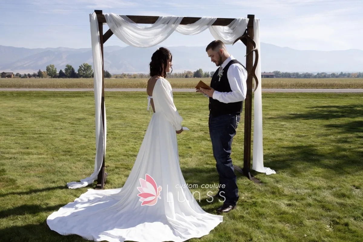 custom wedding dress with sleeves custom wedding dress with sleeves