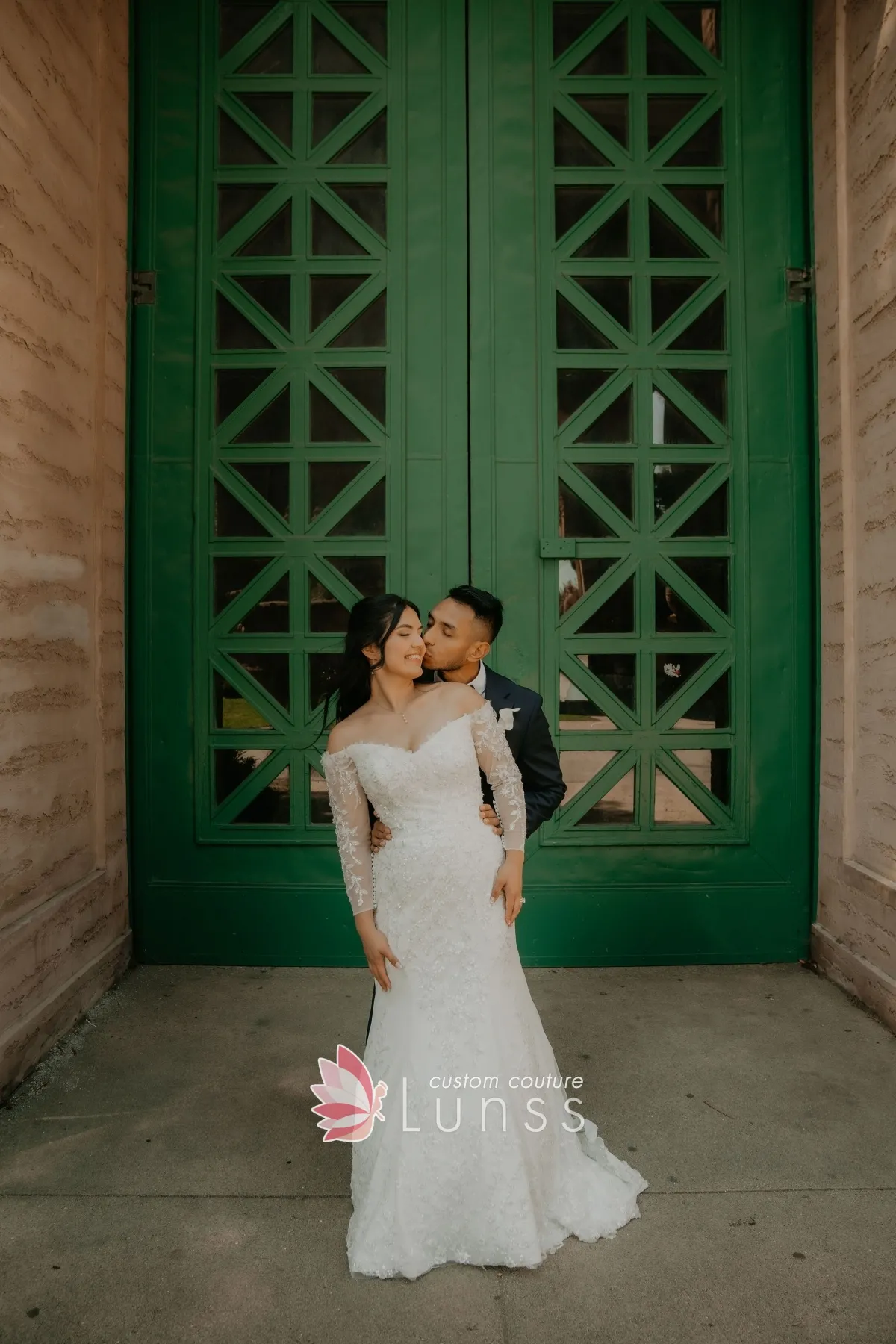 I worked with Lunss to design my wedding dress I worked with Lunss to design my wedding dress